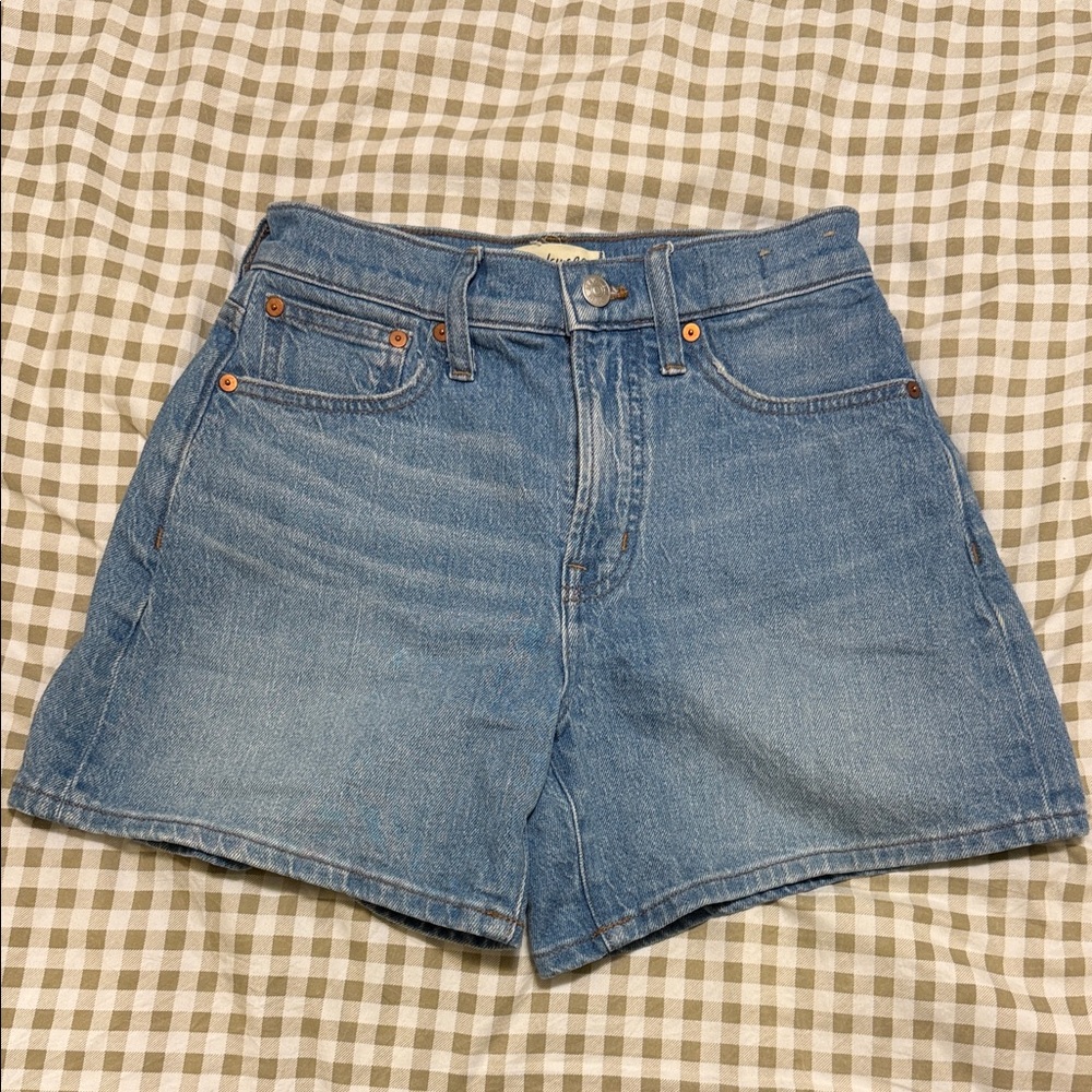 Madewell Perfect Mid Length Jean Short